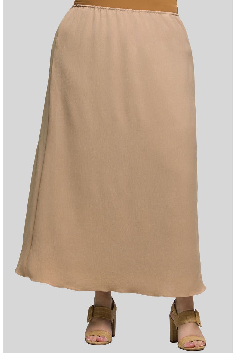 Pull-On Maxi Skirt, Main, color, BEIGE
