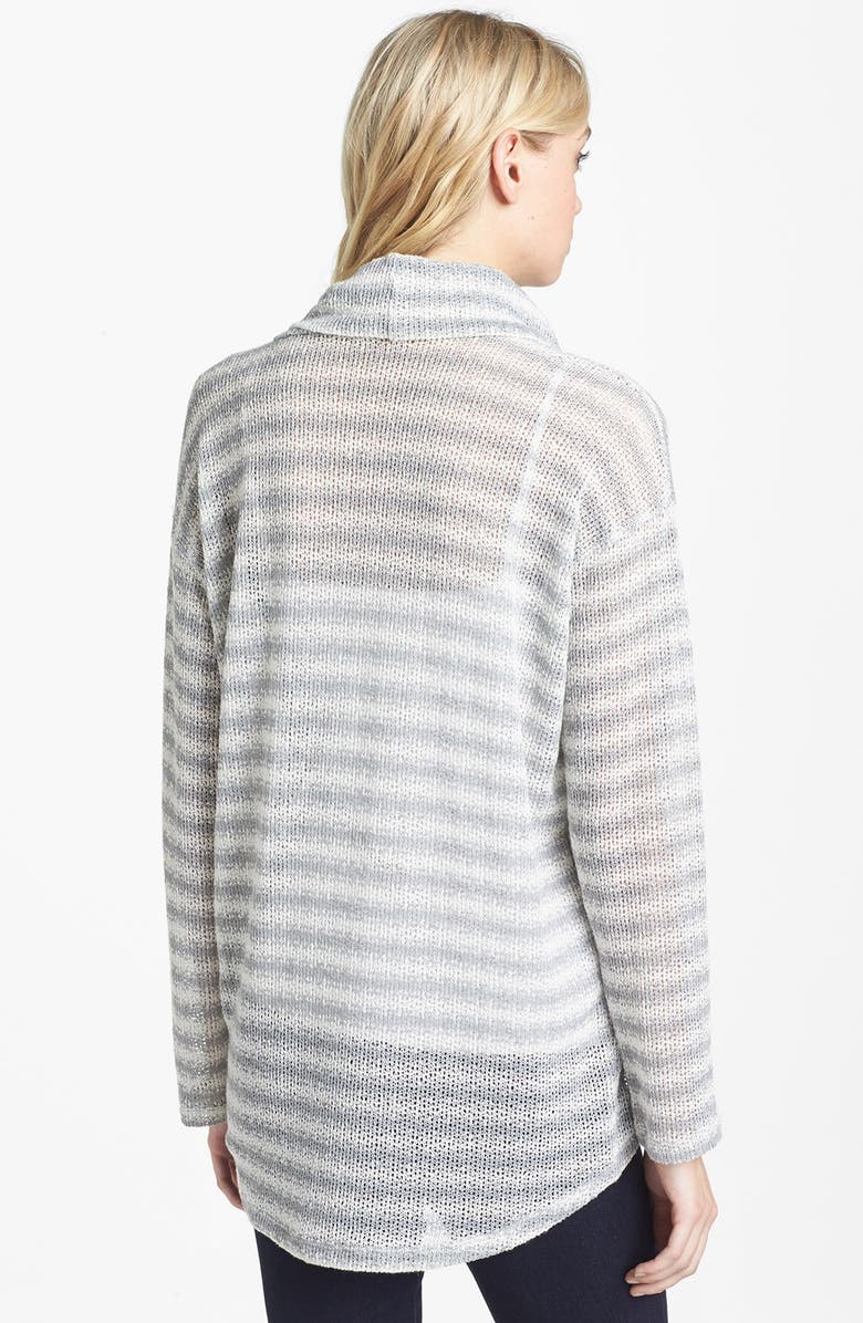 Splendid 'Antwerp' Stripe Cowl Neck Sweater, Alternate, color, 