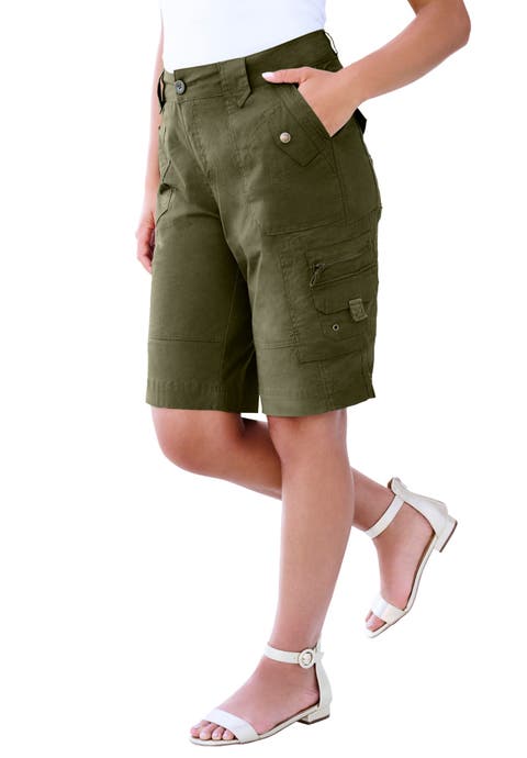 Plus Size Cargo Shorts (Plus)