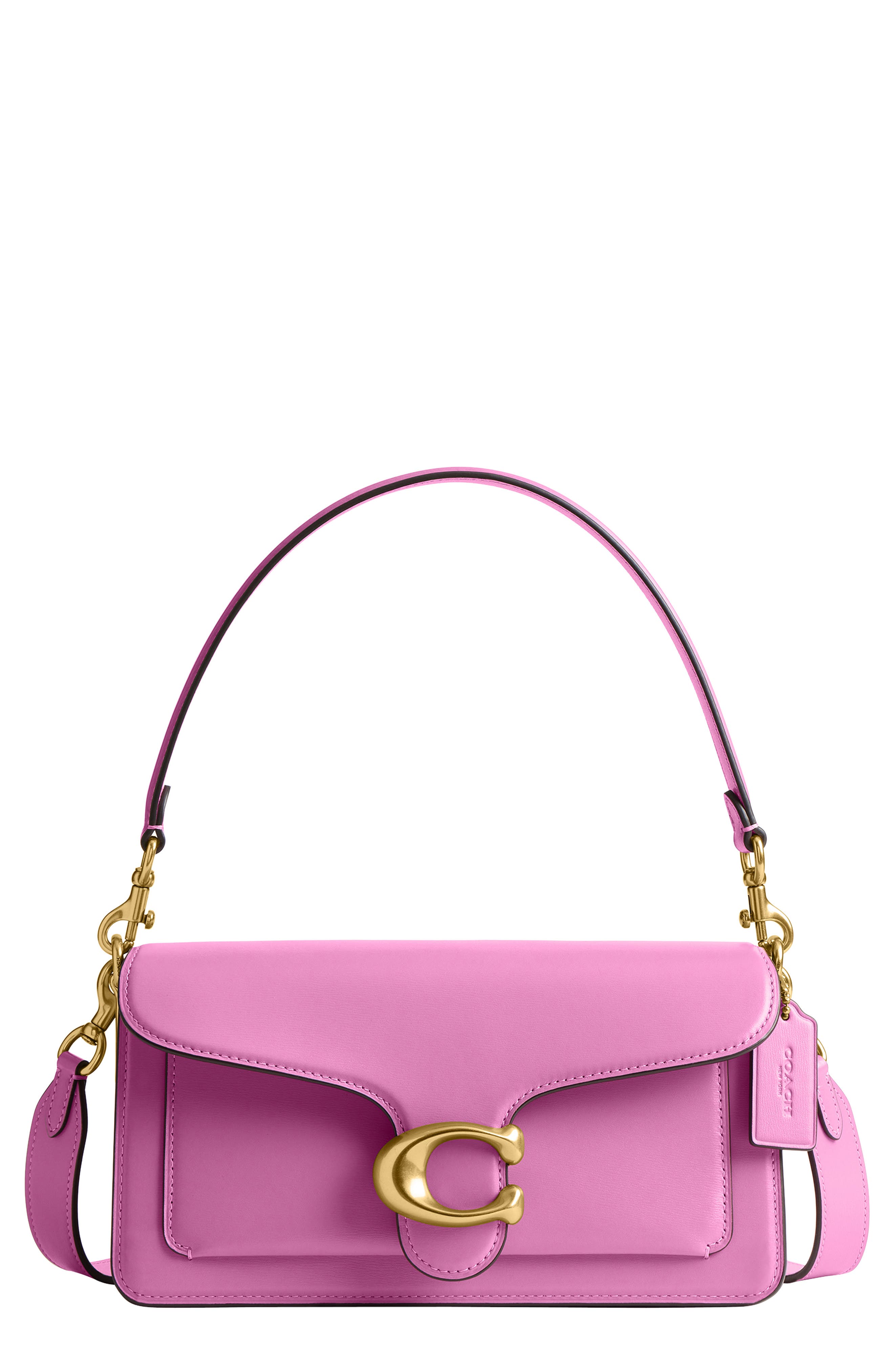 COACH Tabby Luxe Refined Calf Leather Shoulder Bag, Main, color, 