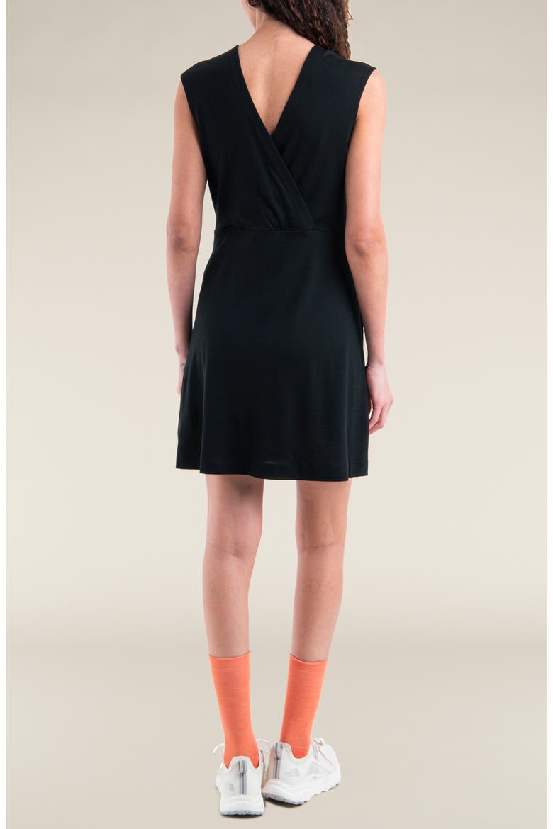 Granary Merino Wool Sleeveless Dress, Alternate, color, BLACK
