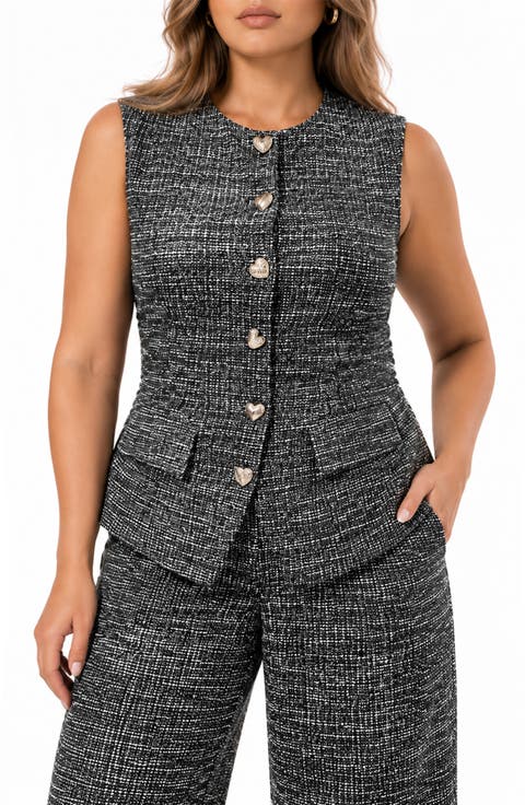 Ilisa Boucle Knit Top