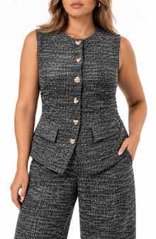 Ilisa Boucle Knit Top