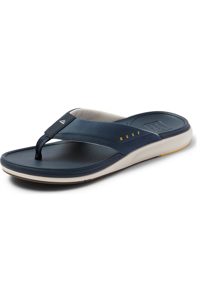 Reef Cushion Norte Water Friendly Flip Flop, Alternate, color, Navy