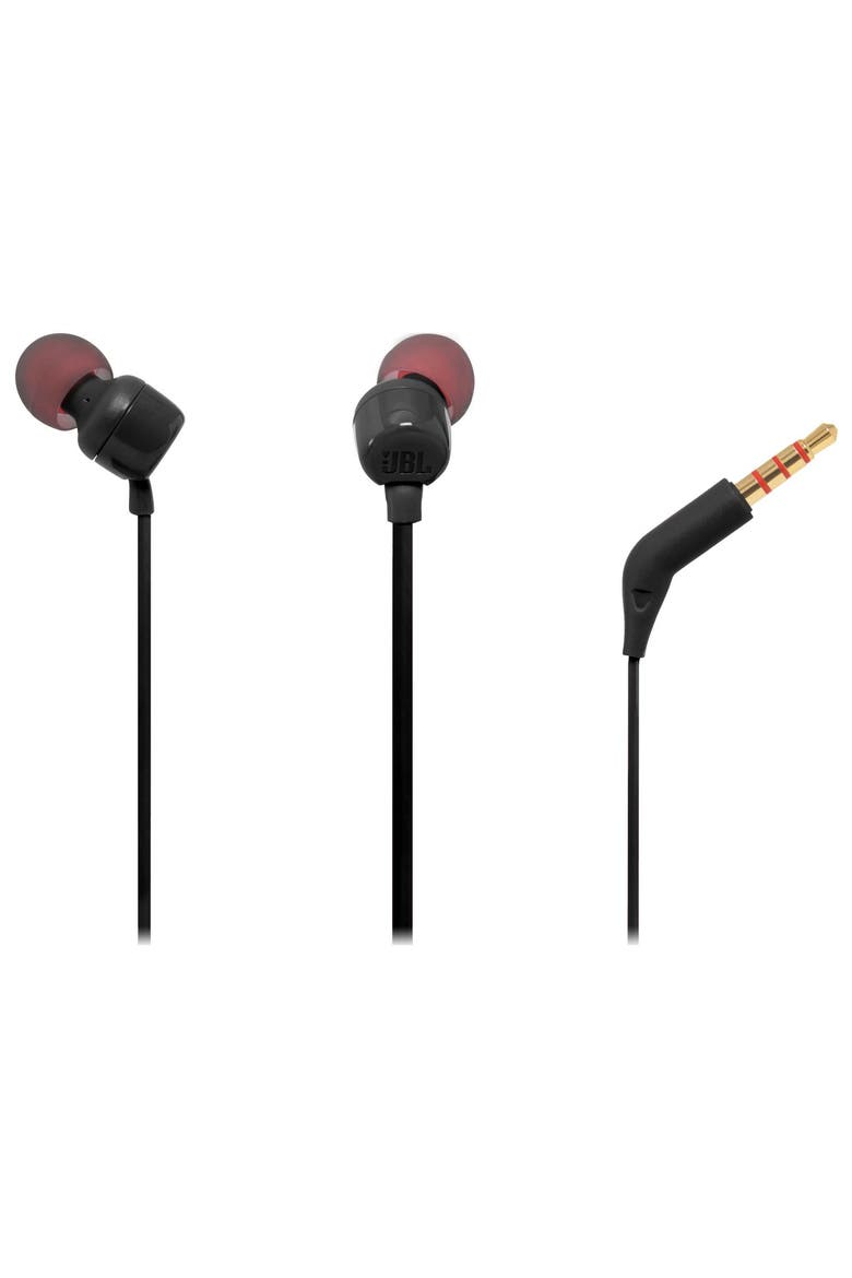 T Series T110 In-Ear Wired Headphones, Main, color, Black