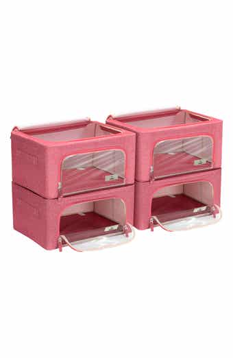 4-Pack Small Foldable Storage Cubes