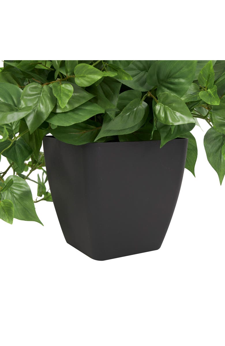 GINGER BIRCH STUDIO Green Faux Foliage Potted Artificial Plant, Alternate, color, Green