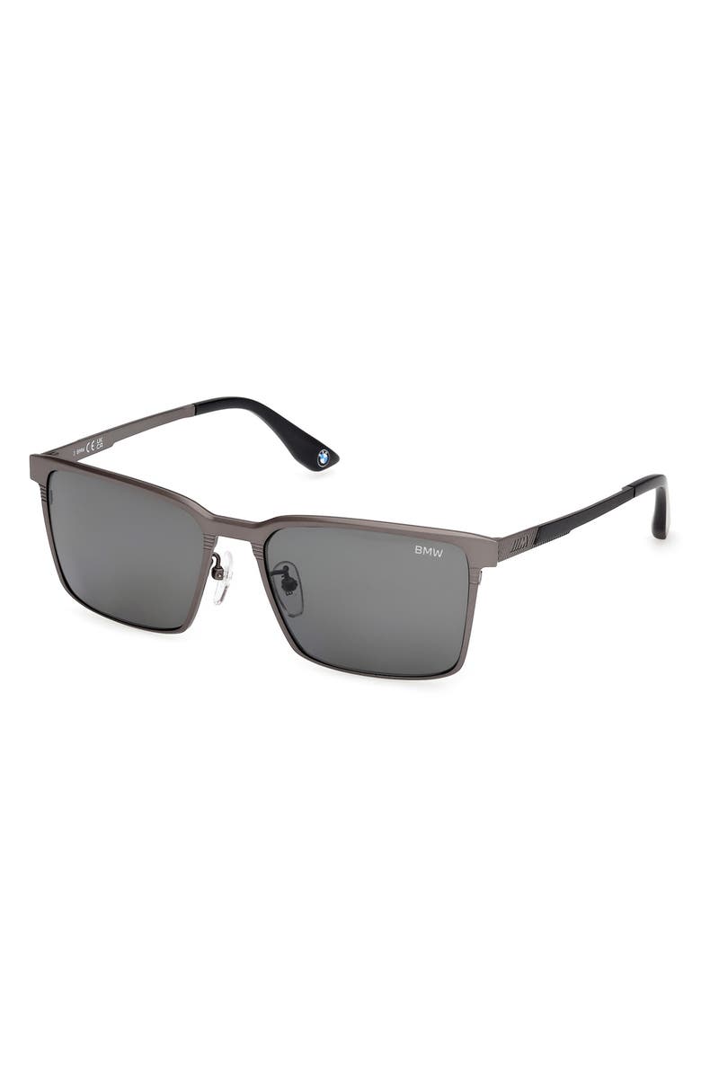 BMW 57mm Sunglasses, Alternate, color, 