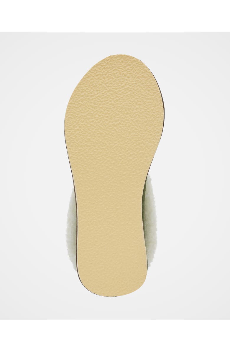 Celtic & Co. Ladies' Shearling Bootee Slippers, Alternate, color, Moss