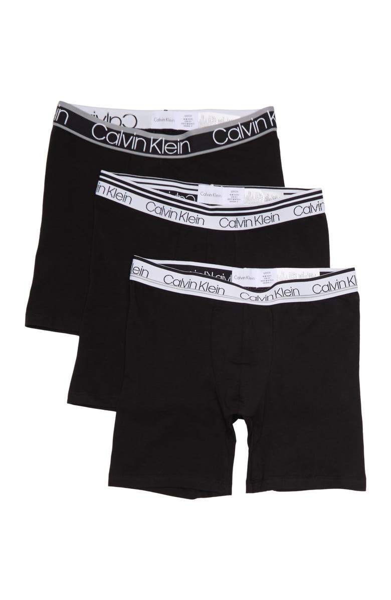 Calvin Klein Boxer Briefs - Pack of 3, Main, color,