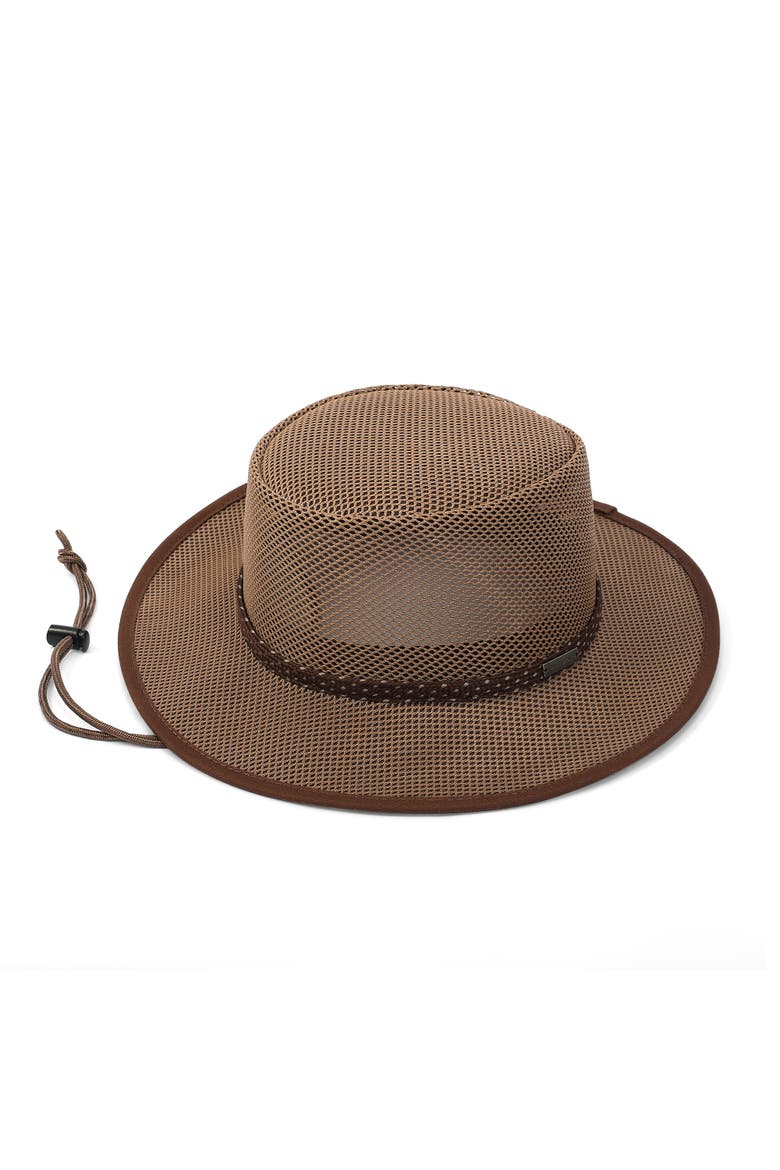 Elias Men's Durable Mesh Hat, Alternate, color, Chocolate