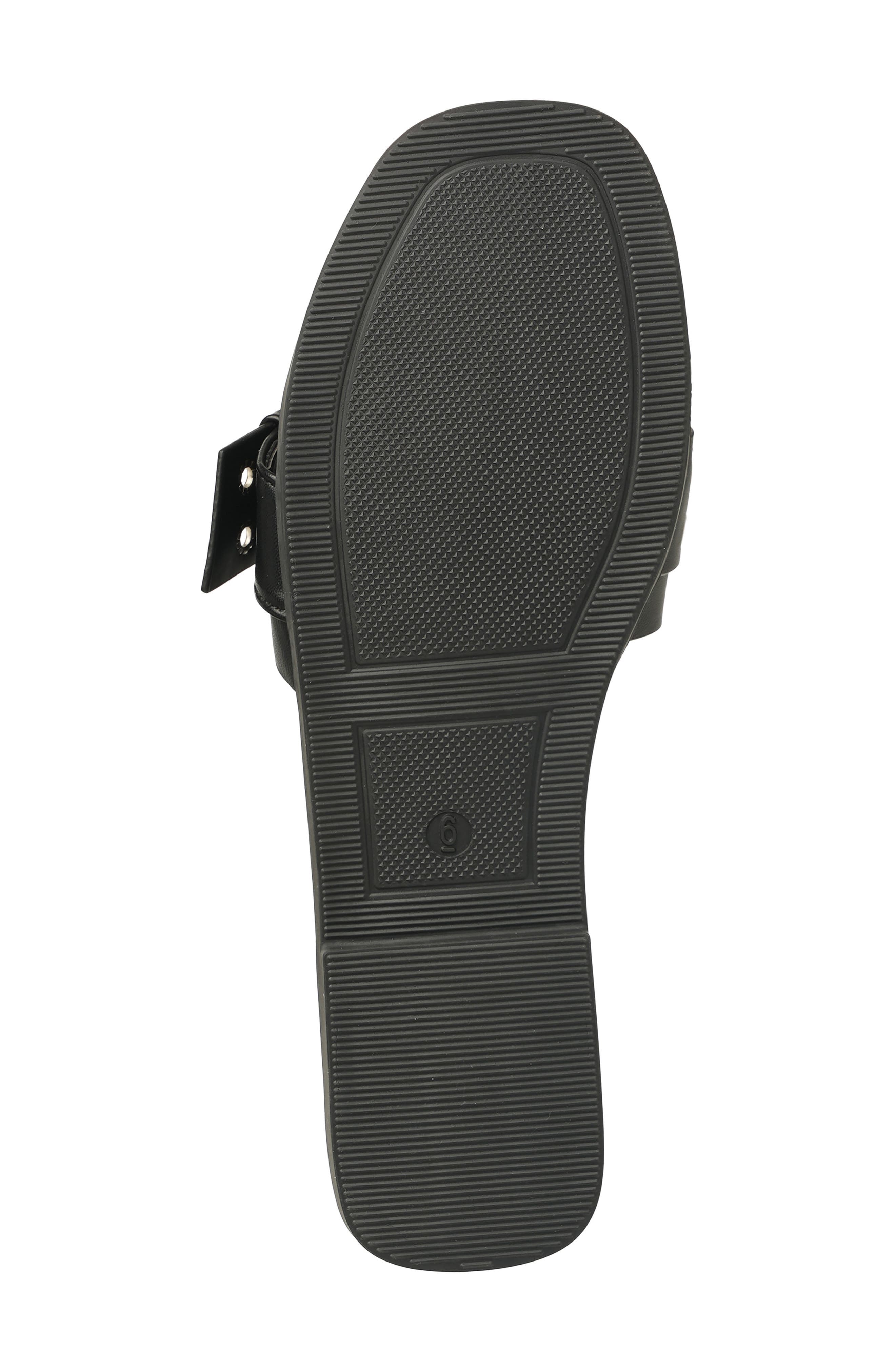 NEW YORK AND COMPANY Rey Slide Sandal, Alternate, color, Black