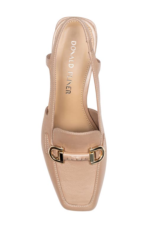 Donald Pliner Slingback Pump In Neutral