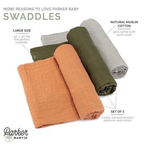 Parker Baby Co. Swaddle Set In Estes