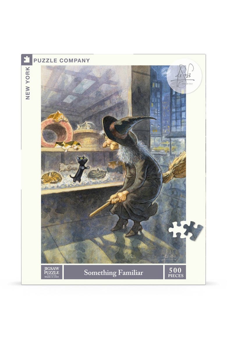 NEW YORK PUZZLE COMPANY Something Familiar 500 Piece Puzzle, Main, color, NO COLOR