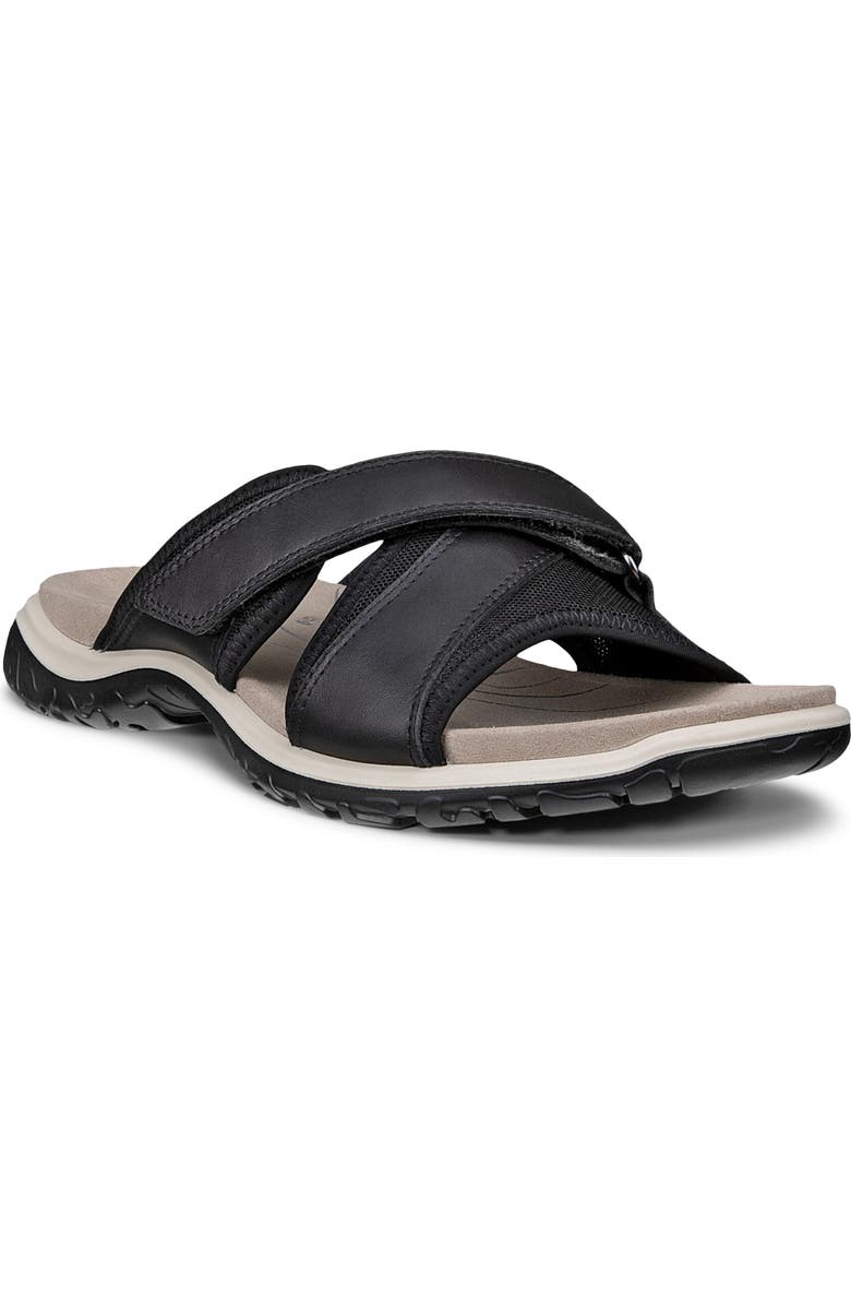 ECCO Offroad Roam Slide Sandal, Main, color, Black/ Black