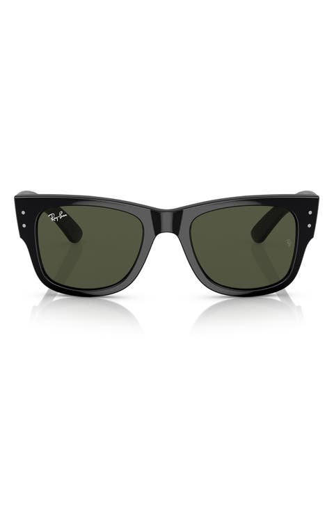 Mega Wayfarer 51mm Square Sunglasses