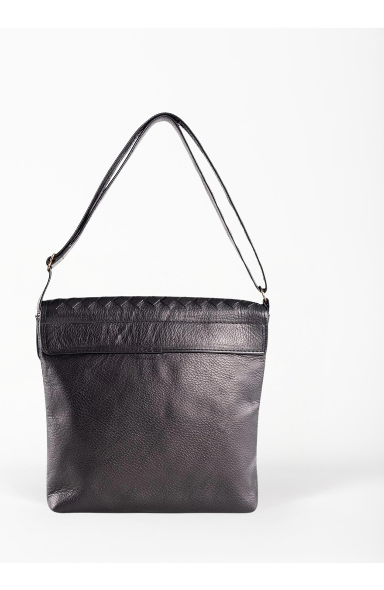 Deux Mains Envelope Crossbody, Alternate, color, Black