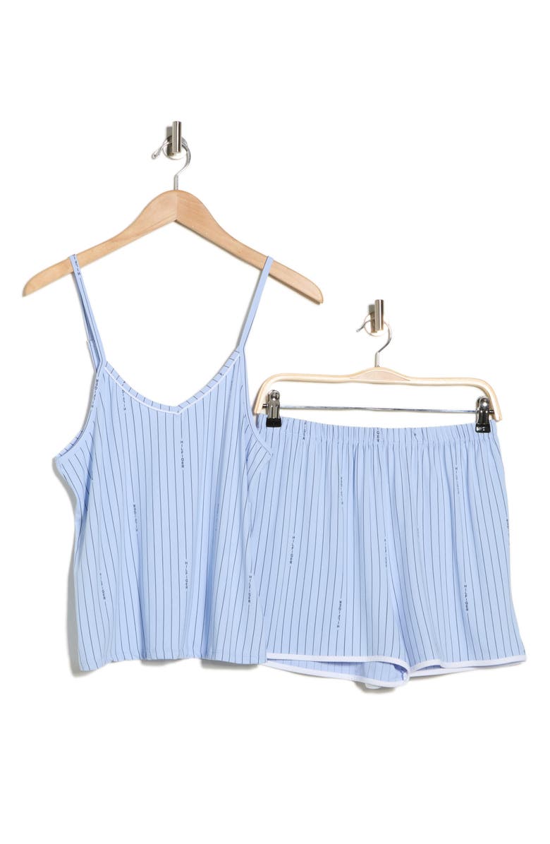 Tommy Hilfiger Logo Stripe Pajamas, Main, color, Hilfiger Stripe Sweet Blue