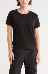 James Perse Short Sleeve Cotton Pullover
