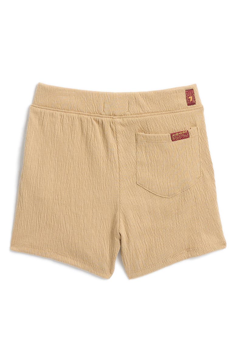 7 For All Mankind Kids' Co-Ord Button-Up Shirt & Shorts Set, Alternate, color, 