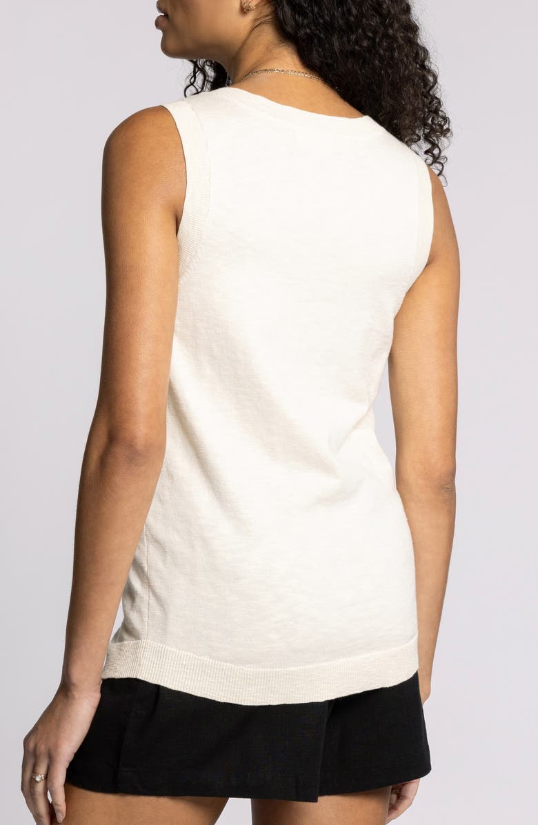 Thread & Supply Draper Stripe Cotton Blend Sweater Vest, Alternate, color,