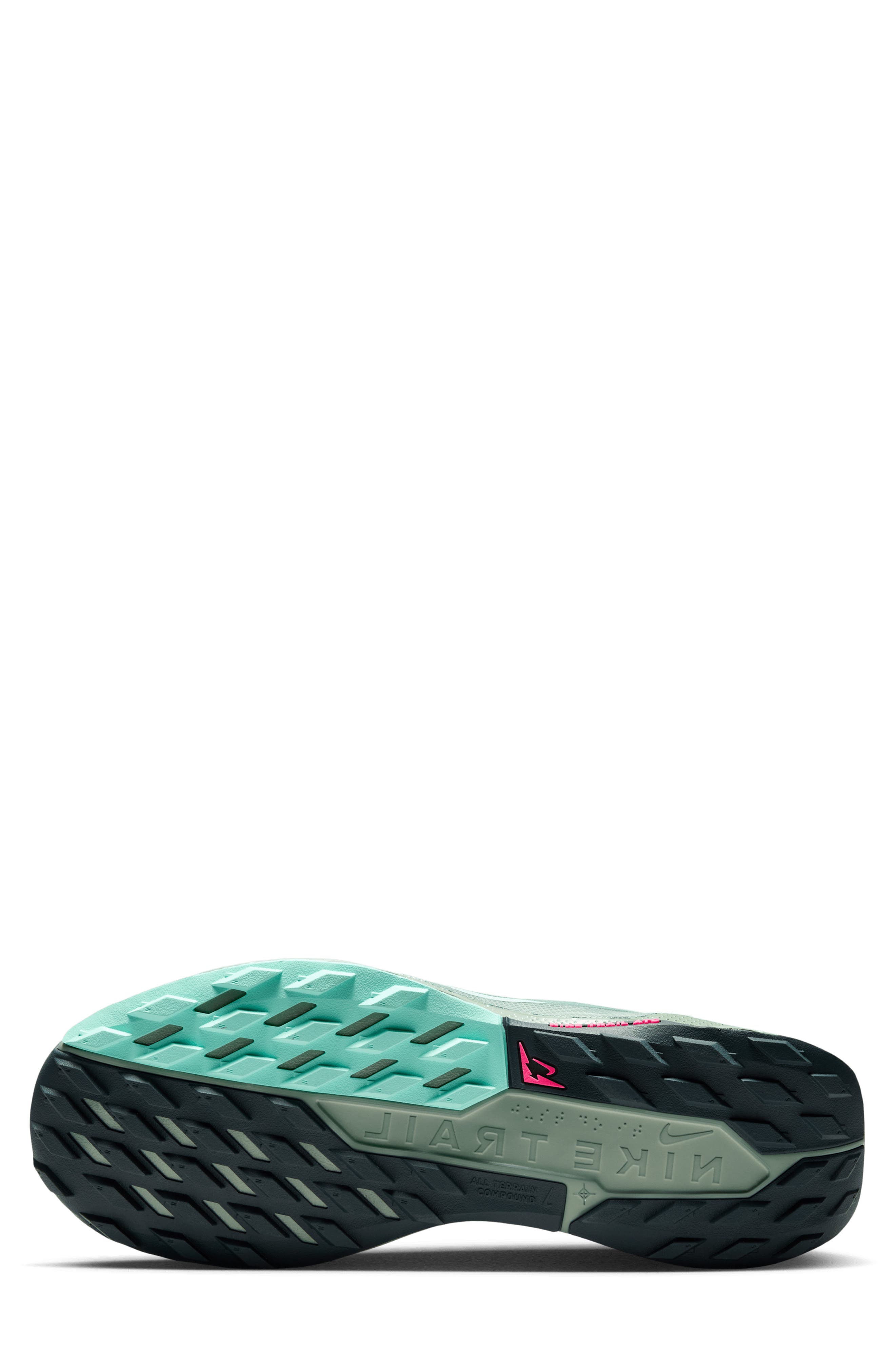 Nike Pegasus Trail 5 Gore-Tex<sup>®</sup> Waterproof Running Shoe, Alternate, color, Light Silver/ Clay Green