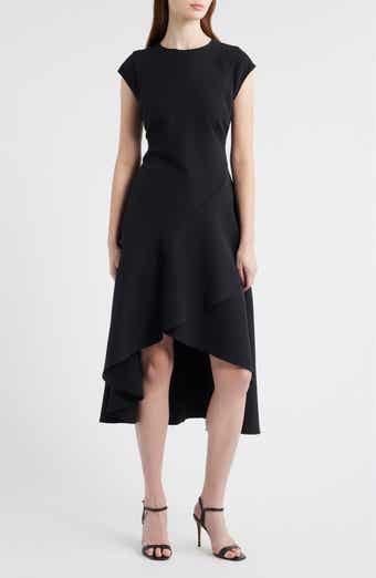 Chelsea28 Cap Sleeve High Low Midi dress
