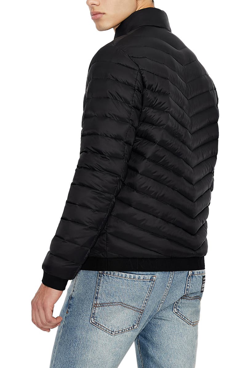 Armani Exchange Packable Down Puffer Jacket, Alternate, color, 