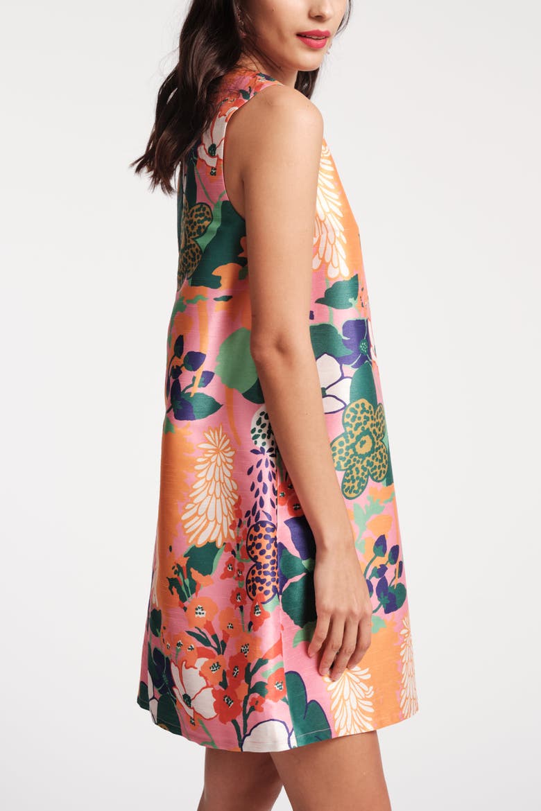 Lily Shift Dress Botanical Bash, Alternate, color, Pink/Multi