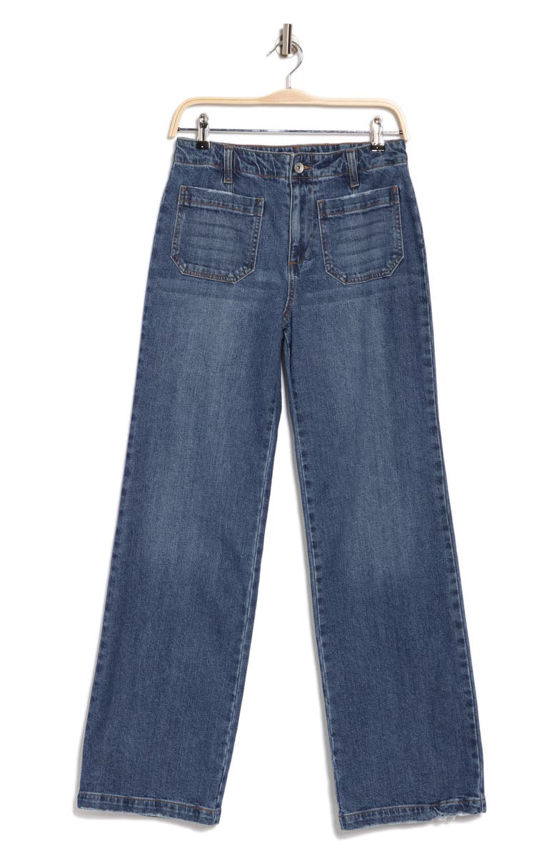 Sanctuary Supernova Wide Leg Jeans, Alternate, color, Brightside