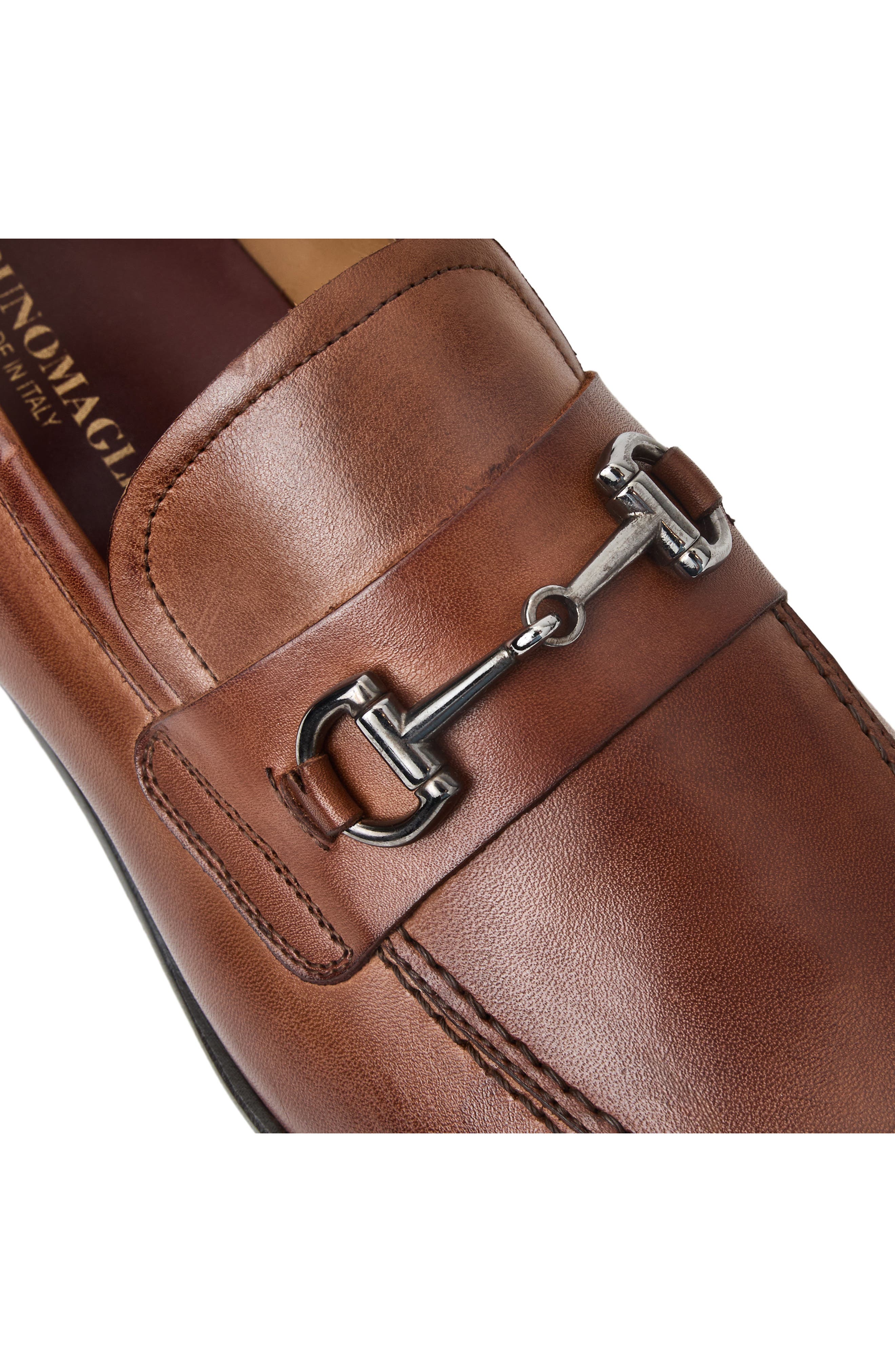 Bruno Magli Pasquale Bit Loafer, Alternate, color, Cognac Calf