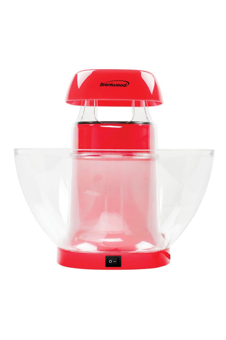 24-Cup Jumbo Hot Air Popcorn, Main, color, RED AND CLEAR
