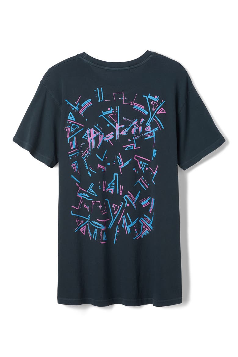 Def Leppard Graphic Tee, Alternate, color, VINTAGE BLACK