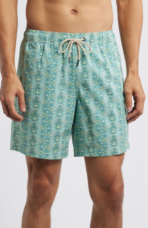 The Bayberry Floral Swim Trunks