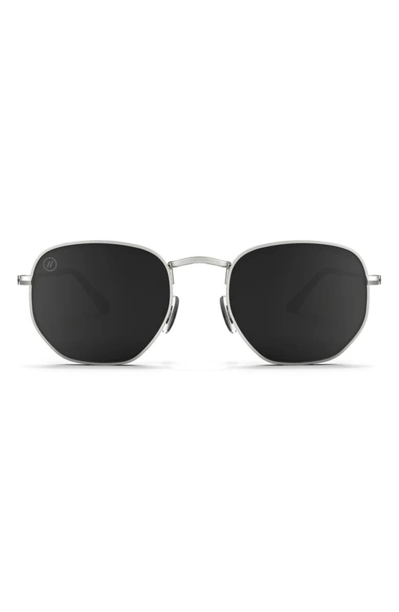 Blenders Eyewear Hexagram 50mm Polarized Aviator Sunglasses, Main, color, Alana Springsteen