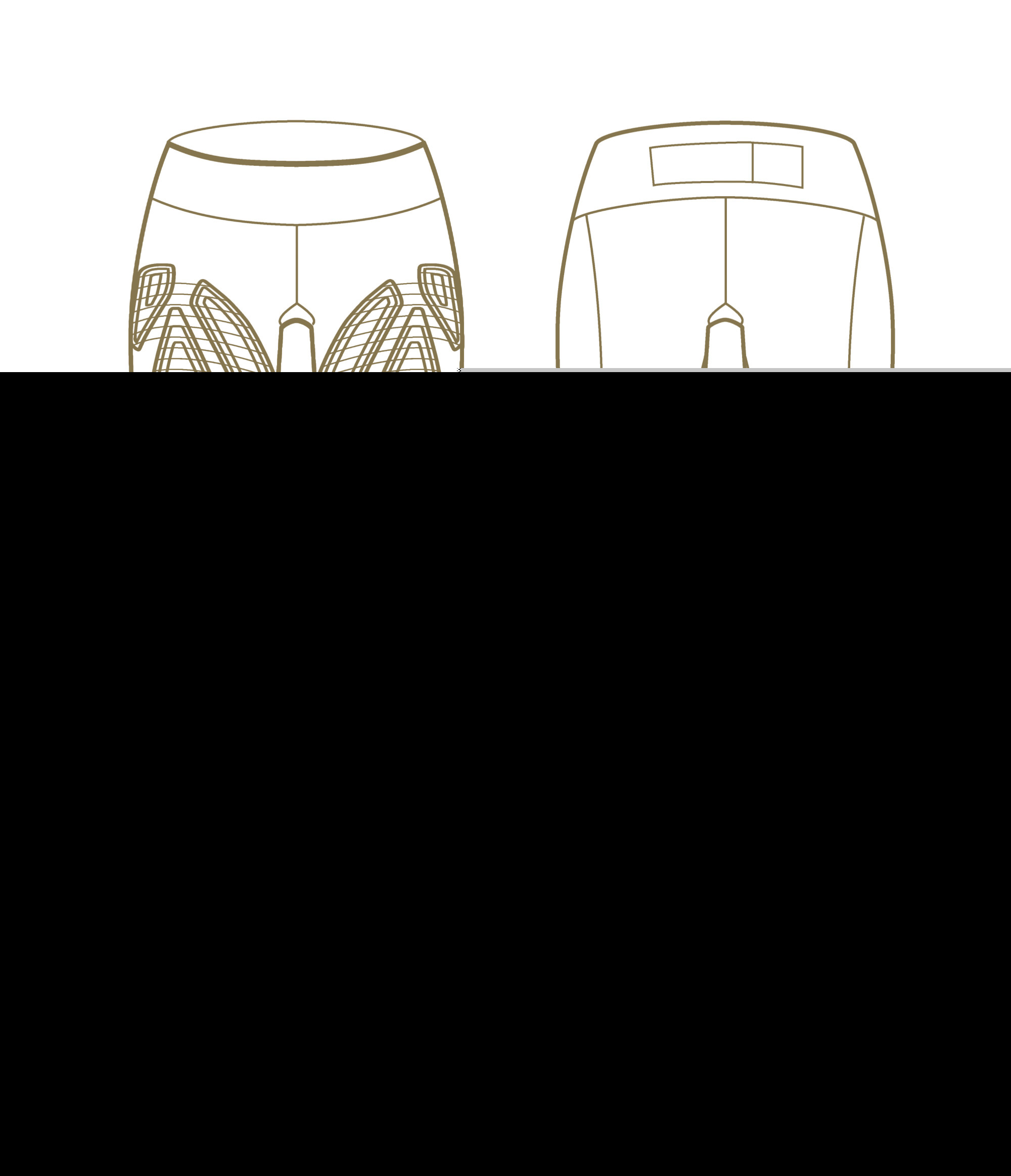 2XU Light Speed Mid-Rise CompShort, Alternate, color, Black/Gold Reflective