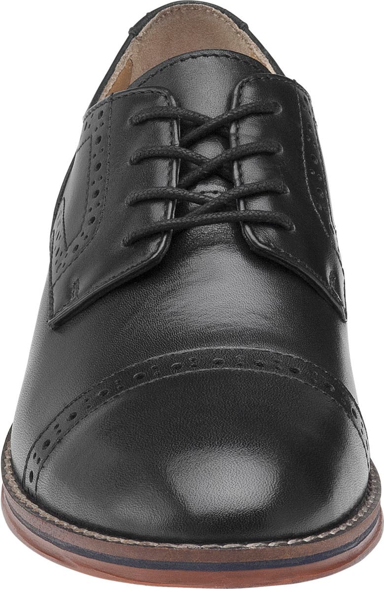 Johnston & Murphy Kids' Conard Cap Toe Derby, Alternate, color,