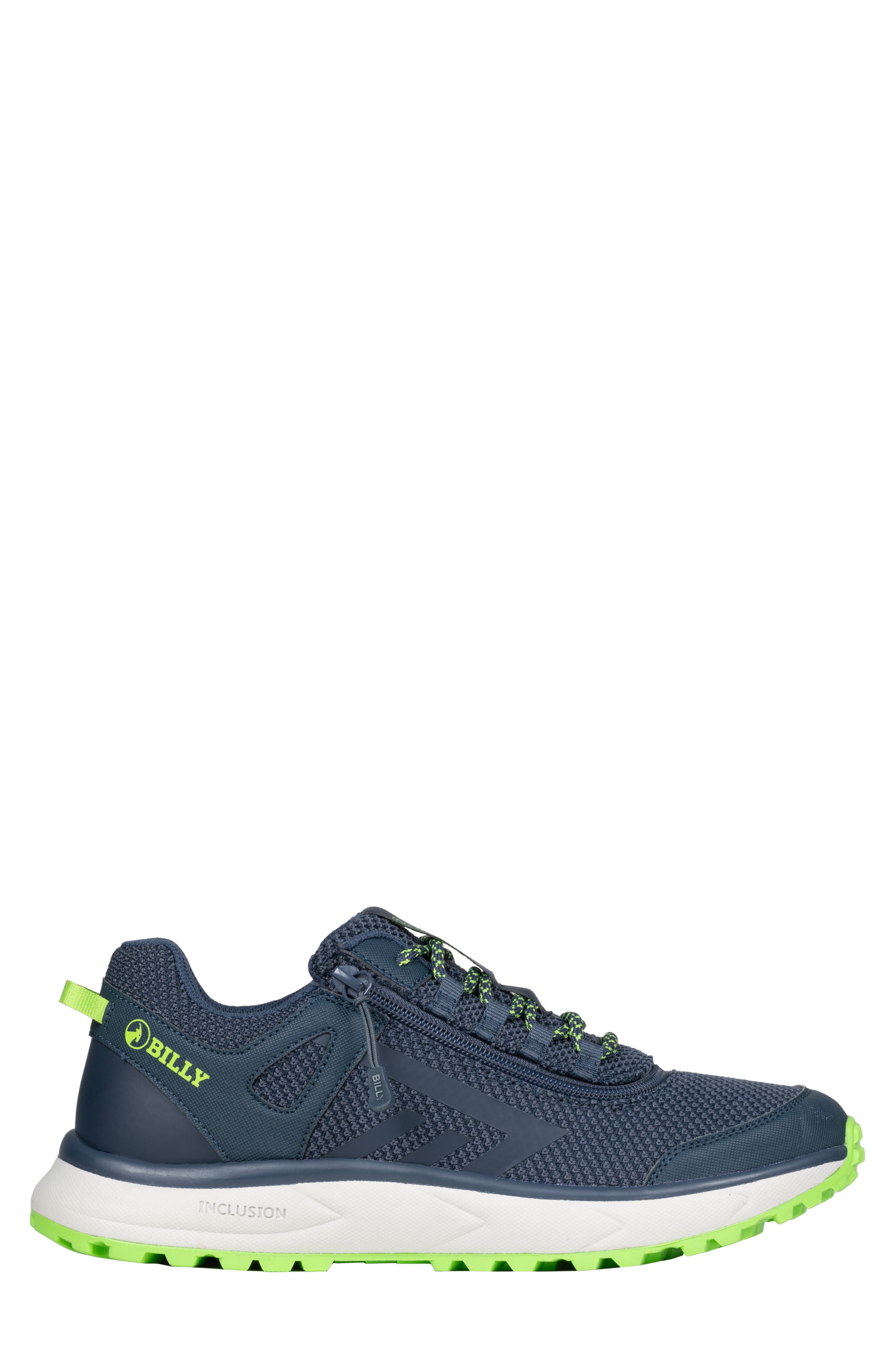 BILLY Footwear Inclusion Trail Sneaker, Main, color, Navy