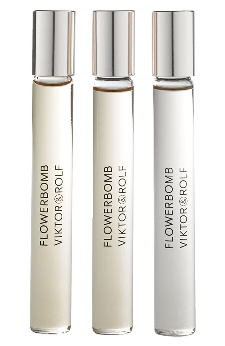 Viktor&Rolf Flowerbomb Rollerball Trio, Main, color, 