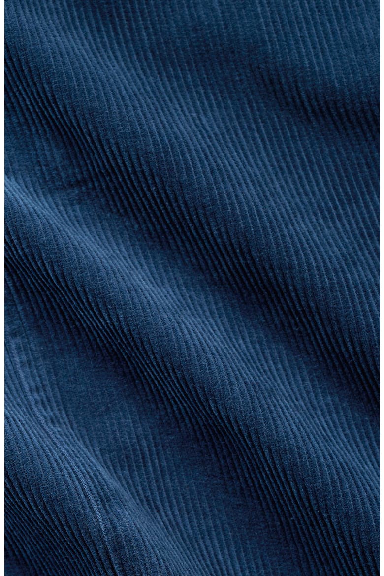 Dovetail Organic Cotton Corduroy Skirt, Alternate, color, SEA CAVE