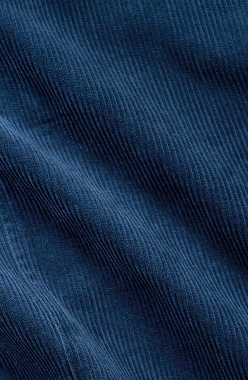 Seasalt Cornwall Dovetail Organic Cotton Corduroy Skirt In Blue