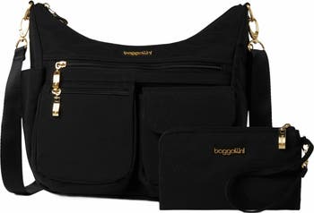 Baggallini Modern Everywhere Hobo Bag - French Navy