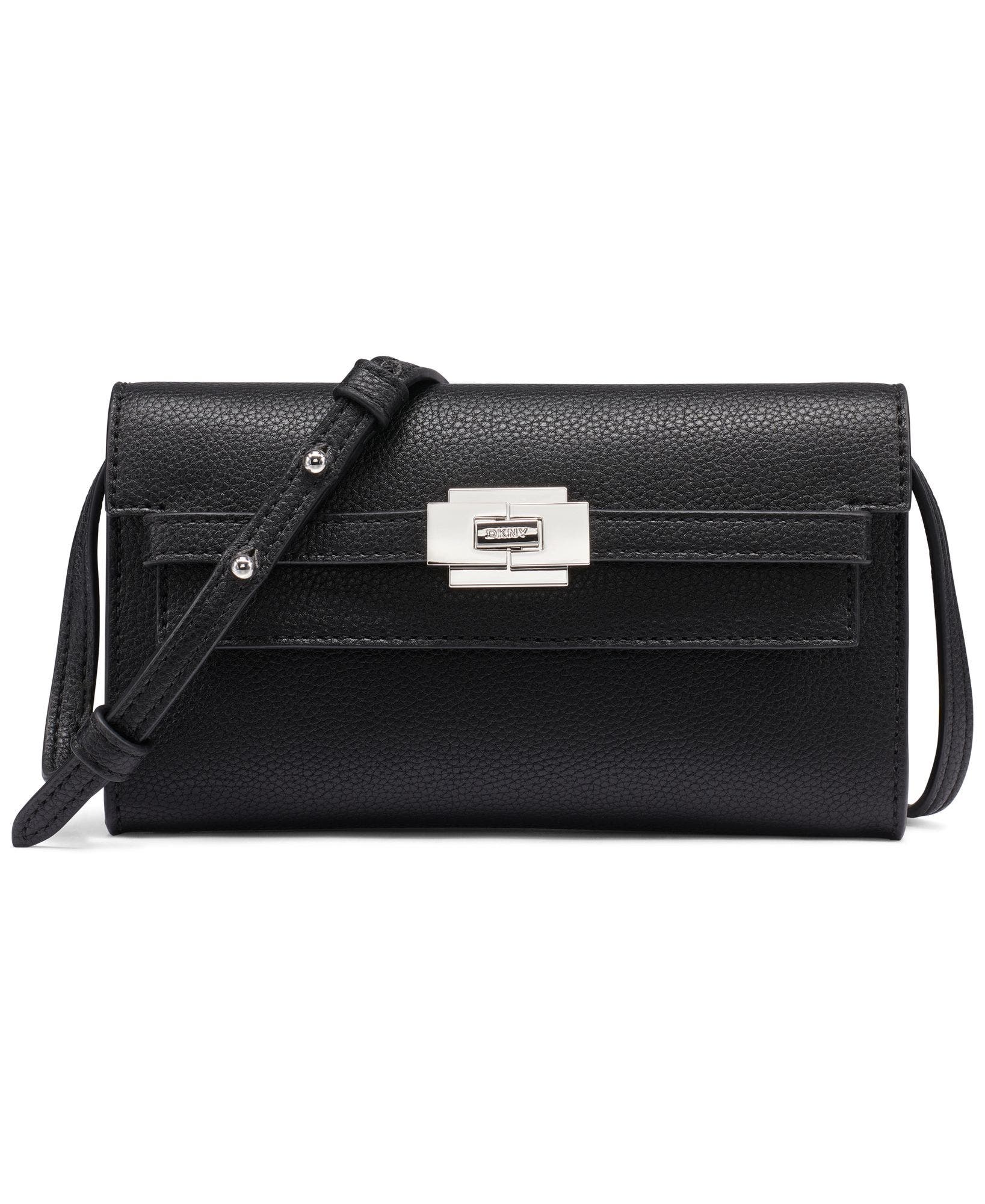 Bryar Wallet On A String, Main, color, Black/Silver