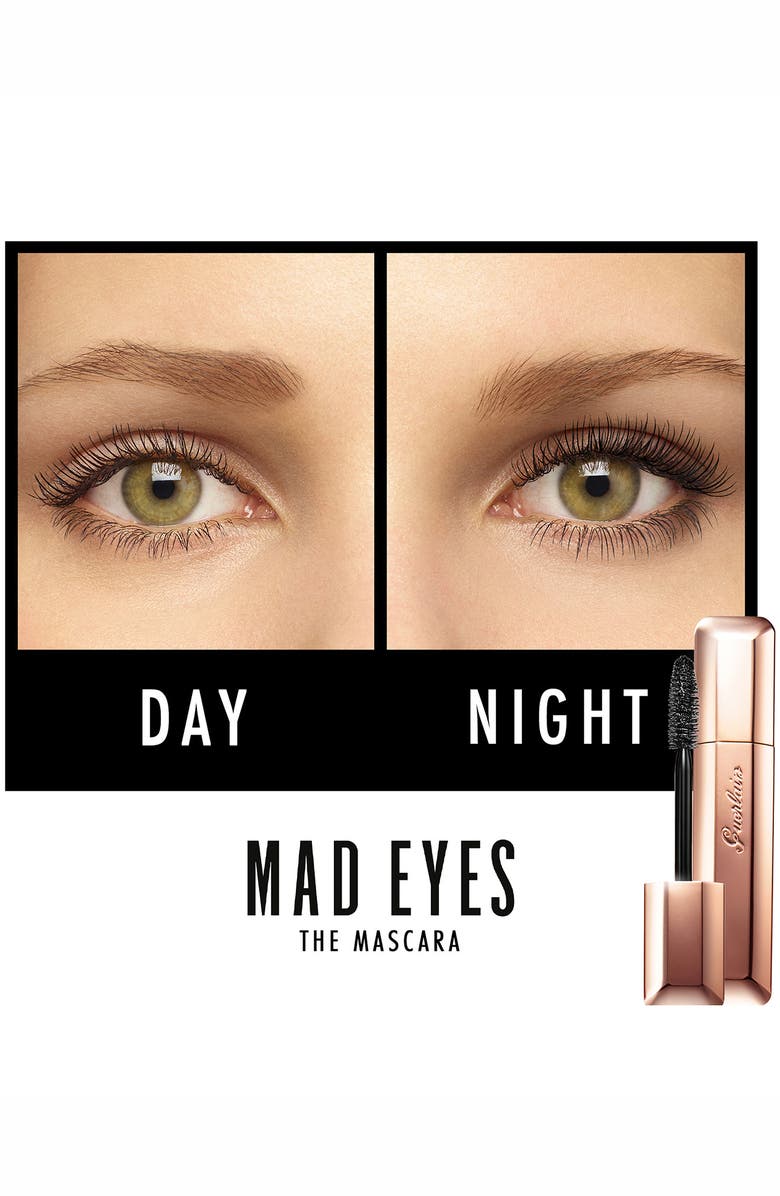 Guerlain Mad Eyes Long-Wearing & Volumizing Mascara, Alternate, color, 01 Noir