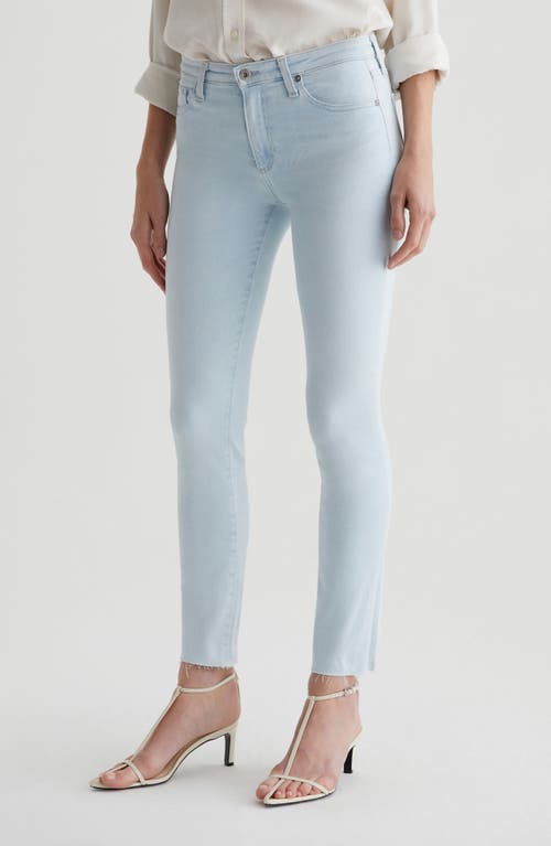 Ag Farrah Mid Rise Cropped Bootcut Jeans In Heat Wave In Heat Wave
