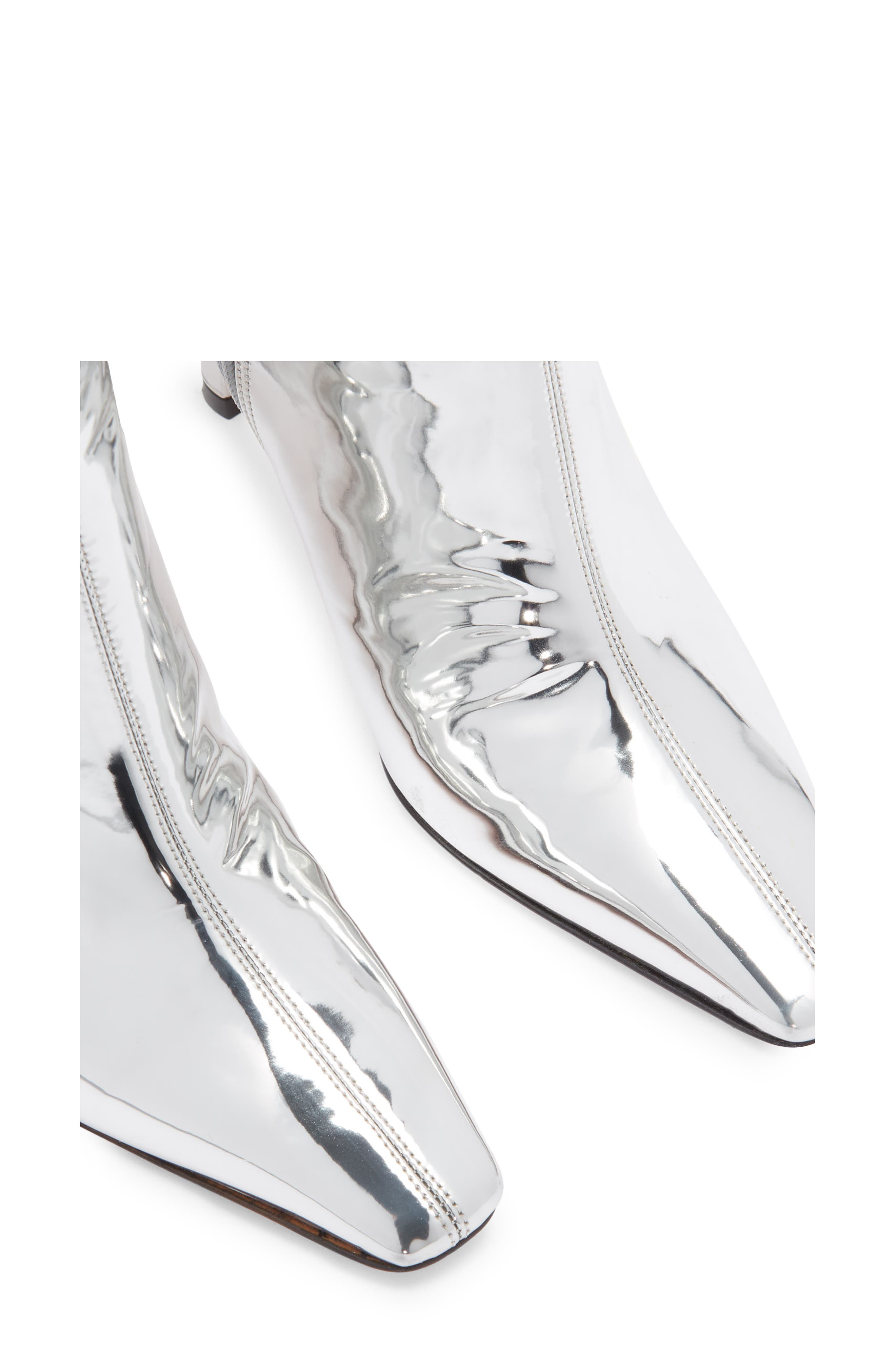 Merlin Sock Bootie, Alternate, color, SILVER