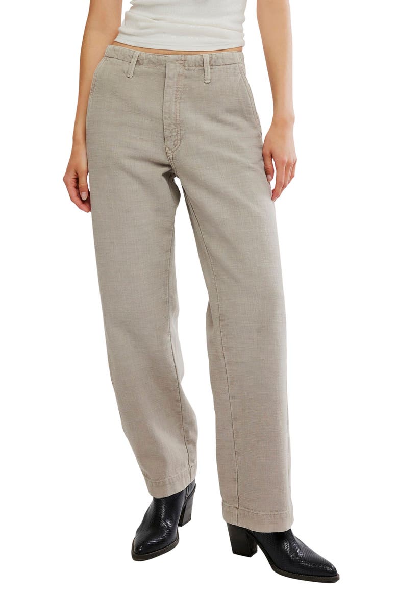 East Side Chino Straight Leg Jeans, Alternate, color, LUNAR ROCK