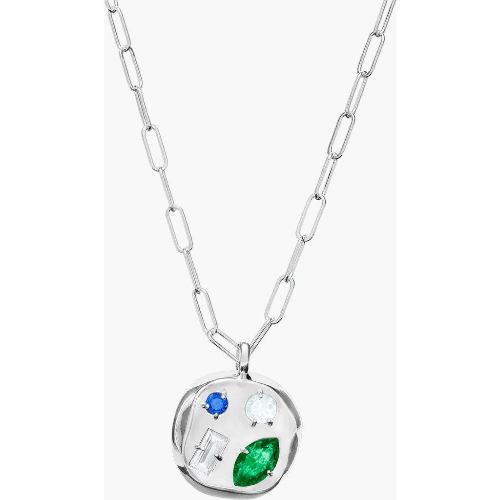 Birthdate Co. The May Birthdate Silver Pendant In May 2nd - Silver