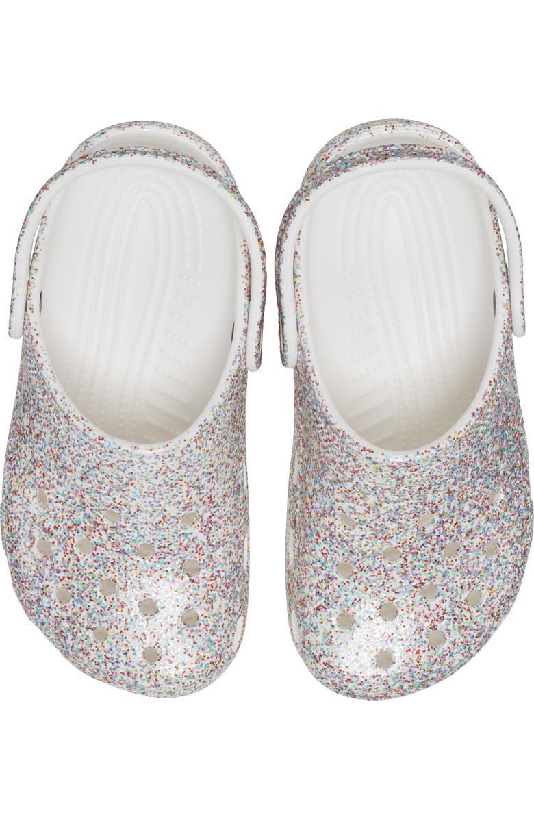 CROCS Kids' Classic Sprinkle Glitter Clog, Alternate, color,